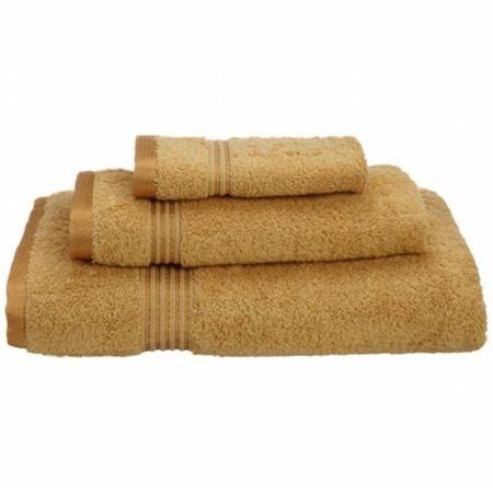 Superior Egyptian Cotton 3-Piece Towel Set Gold NS 3 PC SET GL